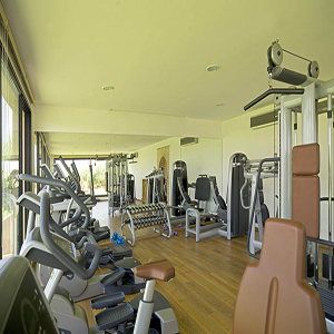 Photo intérieur salle de sport villa zin à Marrakech Salle sport luxe